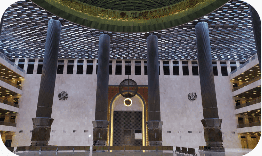 Layanan Jasa Special Lighting Masjid Istiqlal Jakarta