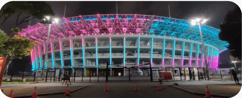 Layanan Jasa Special Lighting Stadion Utama Gelora Bung Karno SUGBK Jakarta